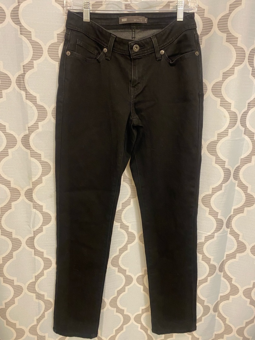 Levi's Women's Curvy 529 Skinny Jeans Size 6- Black